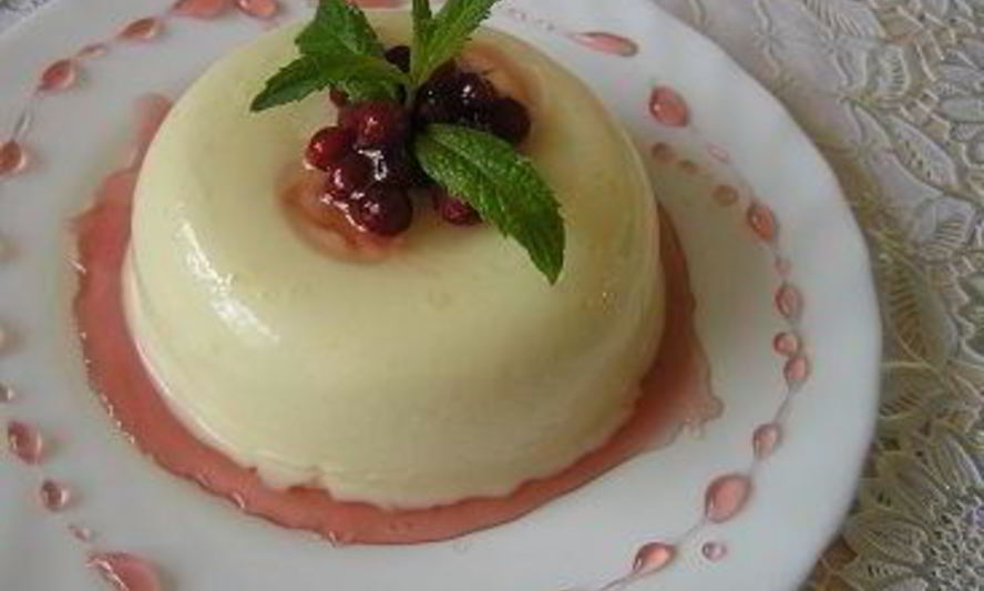 Рецепт апельсиновой панны котта