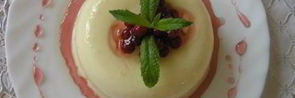 апельсиновая панна котта