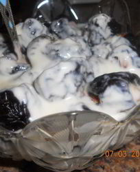 Десерт из чернослива с орехами