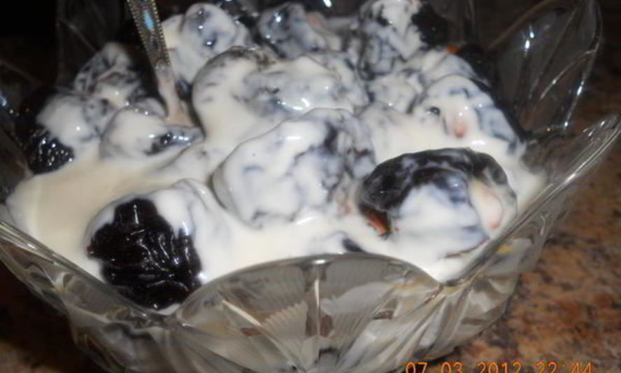 Рецепт десерта из чернослива с орехами