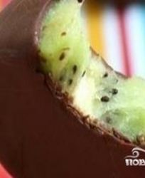 Десерт из киви