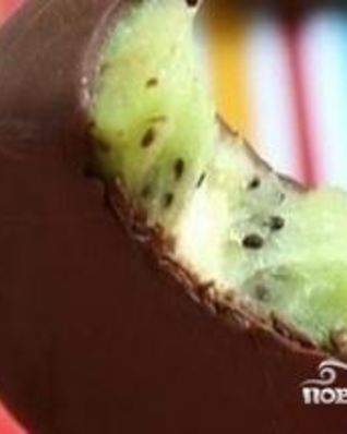Десерт из киви