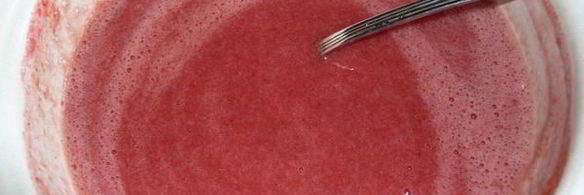 десерт клубника со сливками