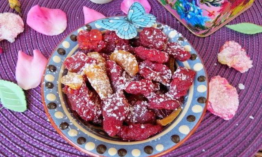 Рецепт десертных вяленых томатов