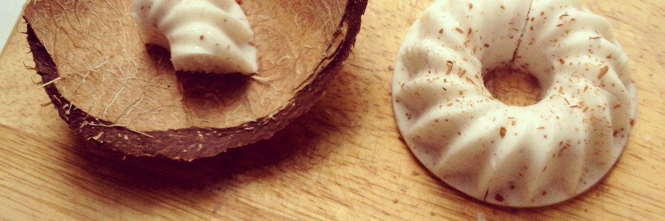 Диетический кокосовый пудинг-минутка на агар-агаре