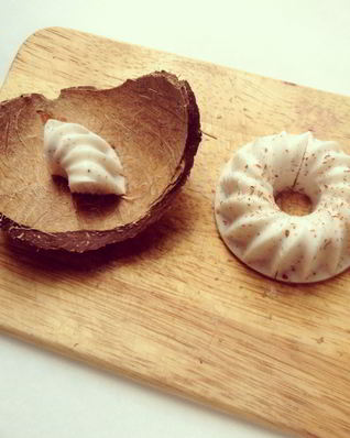 Диетический кокосовый пудинг-минутка на агар-агаре