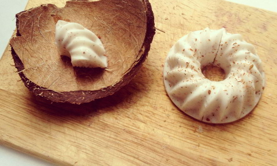 Рецепт диетического кокосового пудинга-минутки на агар-агаре