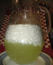 Домашний творог и сыворотка