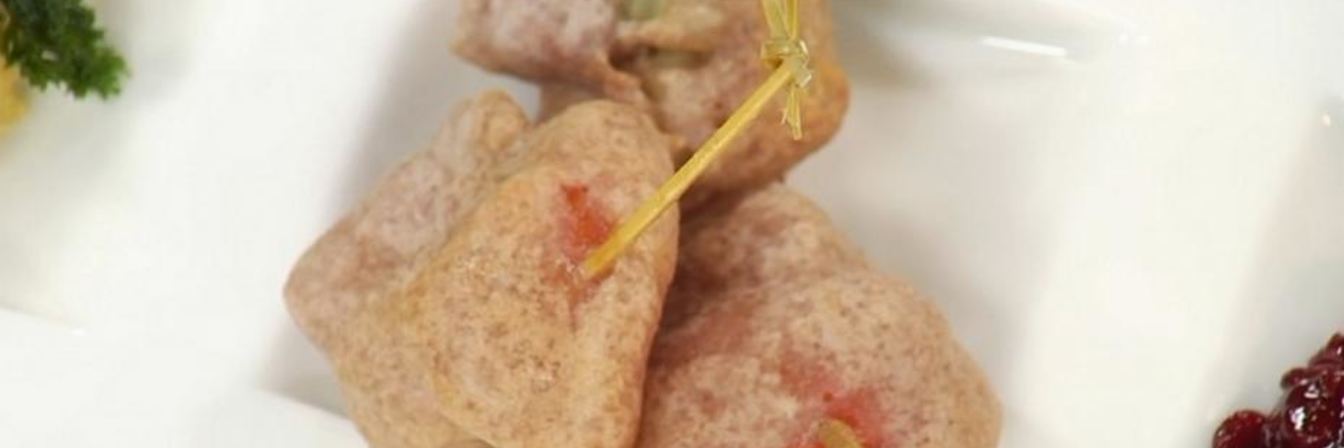 Фрукты в винном кляре