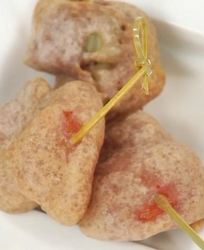 Фрукты в винном кляре