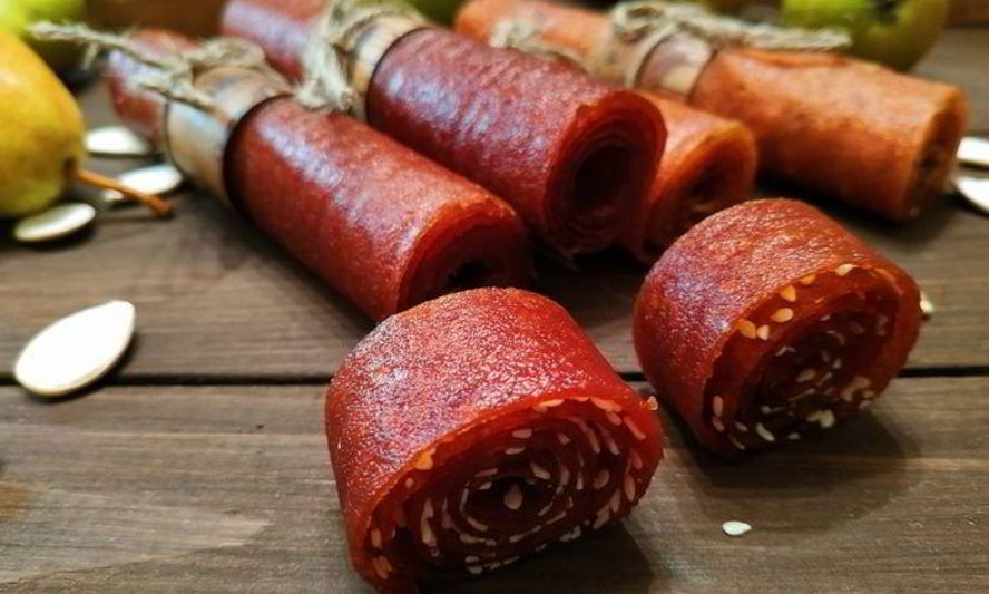 Рецепт грушевой пастилы с кардамоном и тыквенными семечками