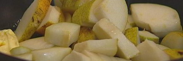 груши, запеченные в сливках