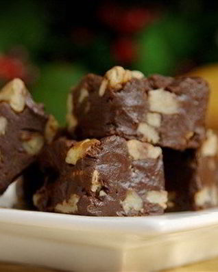 Ирис с арахисом и шоколадом