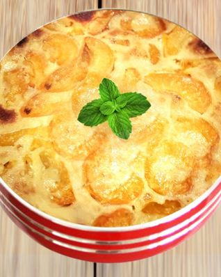 Клафути с абрикосами