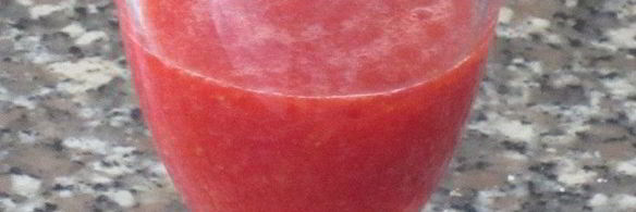 клубнично-ванильная панна котта