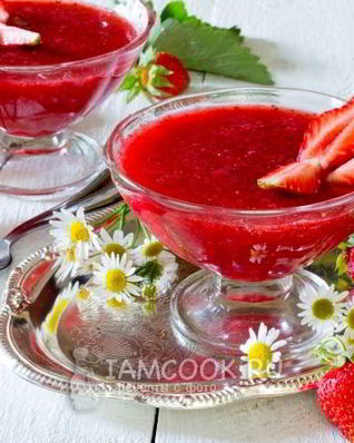 Клубничное желе