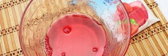 клубничное желе