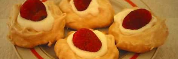 клубничный десерт