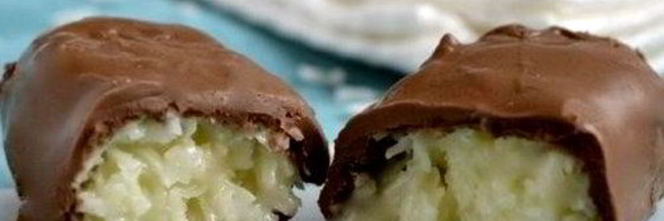 Домашние кокосовые конфеты Баунти