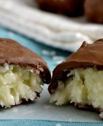 Домашние кокосовые конфеты Баунти