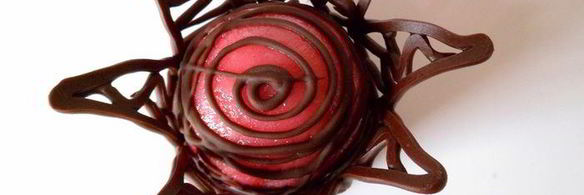 домашние конфеты из макадамии, нуги, марципана и шоколада