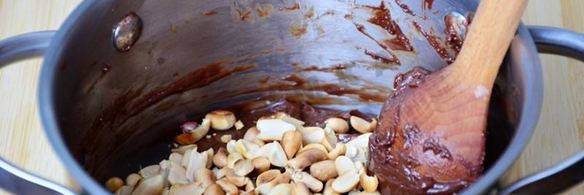 домашние конфеты с арахисом