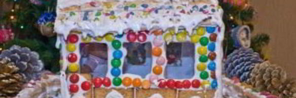 домик из конфет