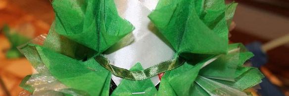 елка из шампанского и конфет