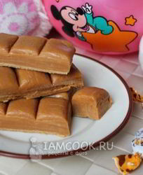 Ириски, домашние молочные конфеты