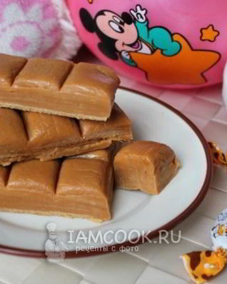 Ириски, домашние молочные конфеты