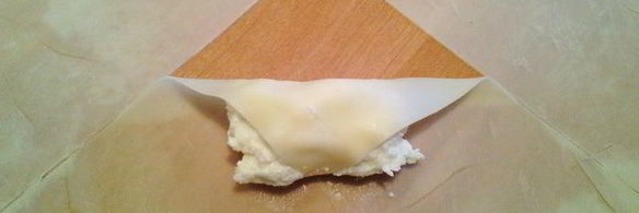 хрустяшки из теста брик мешочки, конфеты, сигары