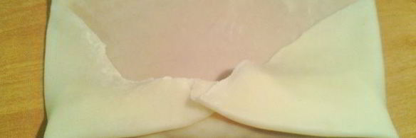 хрустяшки из теста брик мешочки, конфеты, сигары