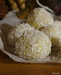 Кокосовые конфеты с коньяком