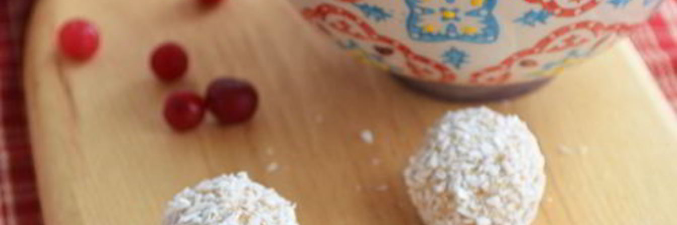 Конфеты из камы с белым шоколадом