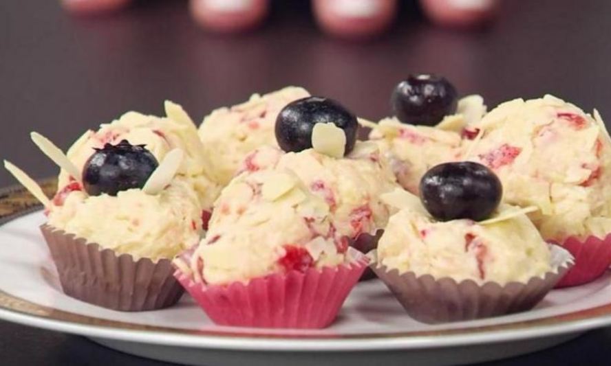 Рецепт конфет из миндаля и белого шоколада