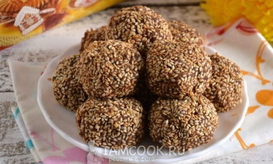 Рецепт конфет из нута