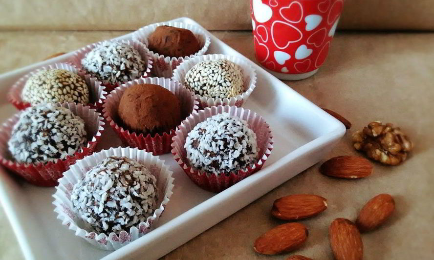 Рецепт конфет из сухофруктов и орехов