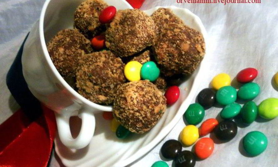 Рецепт конфет кунжутный крамбл