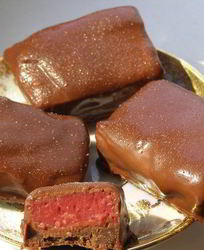 Конфеты Малиновые поцелуйчики