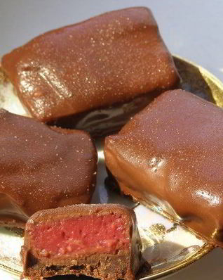 Конфеты Малиновые поцелуйчики