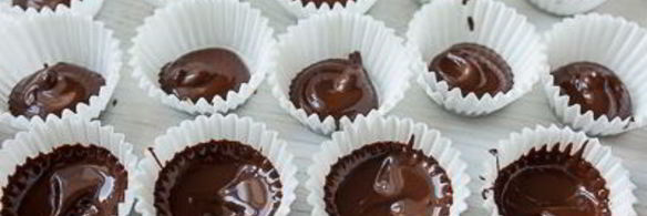 конфеты с арахисовой пастой