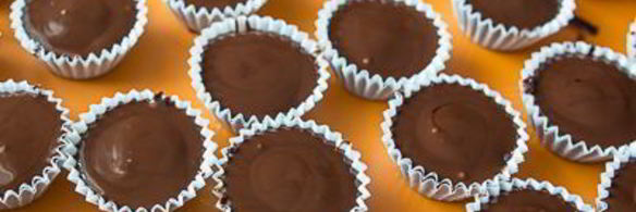 конфеты с арахисовой пастой