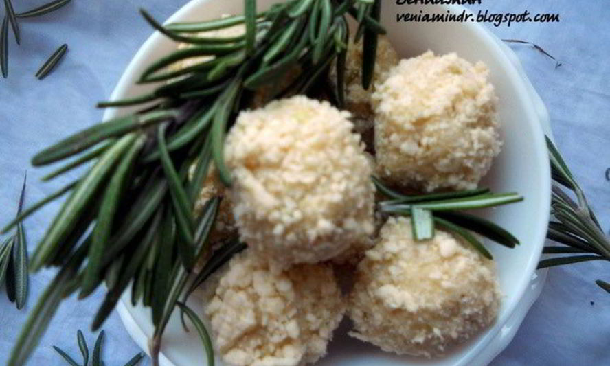 Рецепт конфет с белым шоколадом, лаймом и розмарином