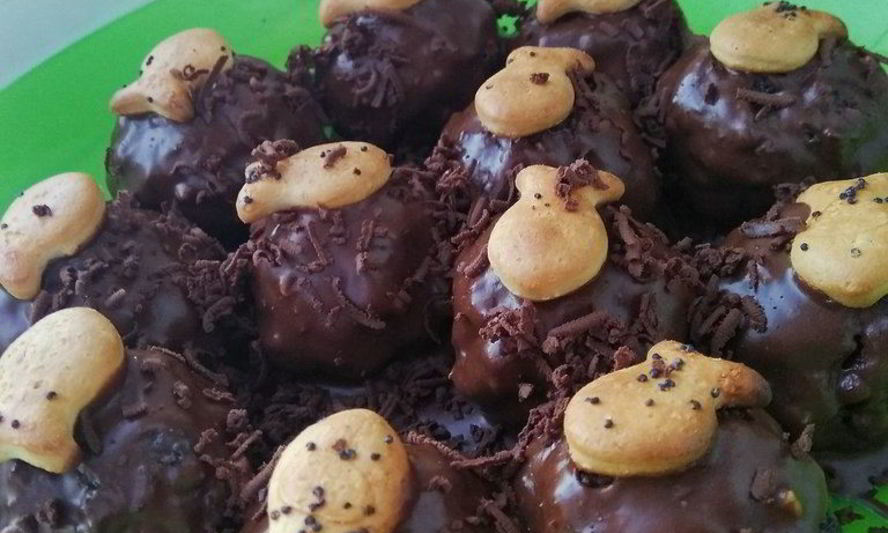 Рецепт конфет с черникой