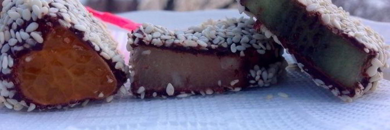 Конфеты с фруктами