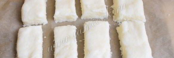 конфеты с кокосом