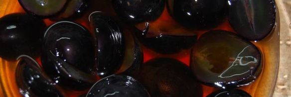 конфеты с виноградом