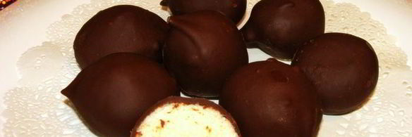 конфеты снежки в шоколаде