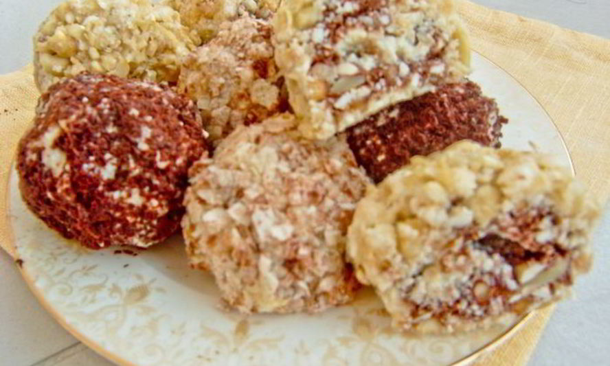 Рецепт конфет творожных ферреро