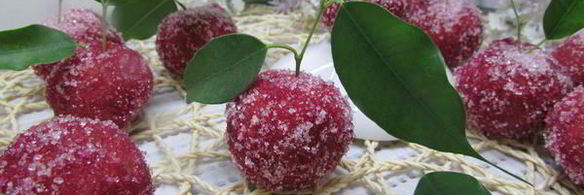 конфеты вишенки